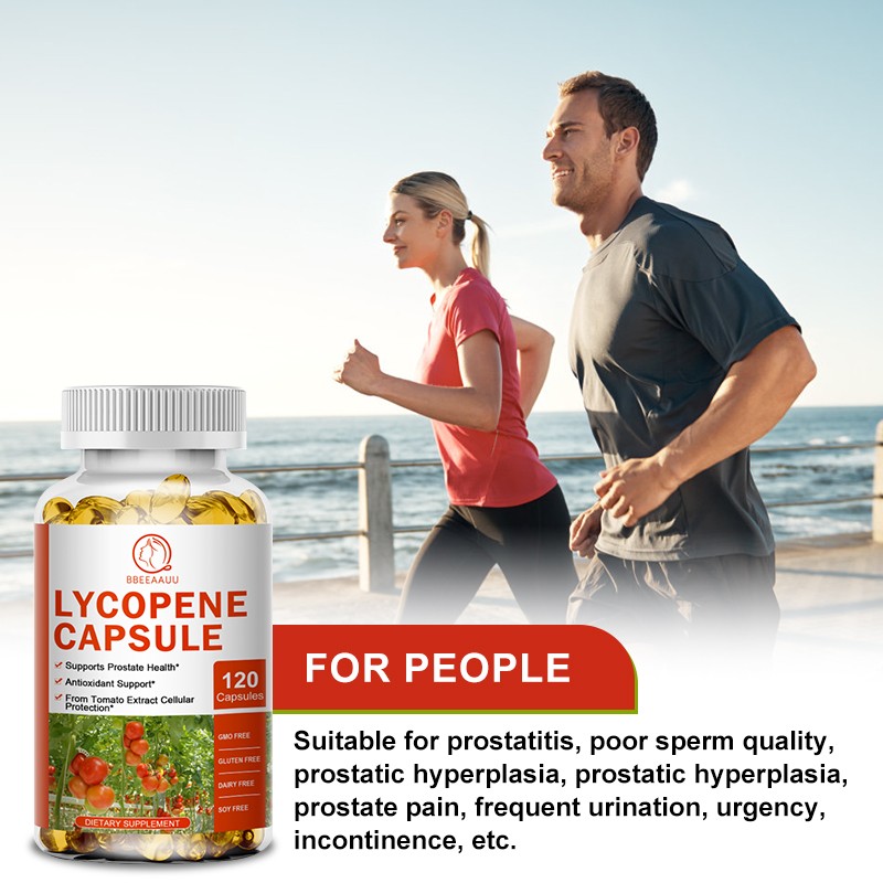 Lycopene 20mg Softgels – Prostate, Heart & Immune Support, Antioxidant, 120ct