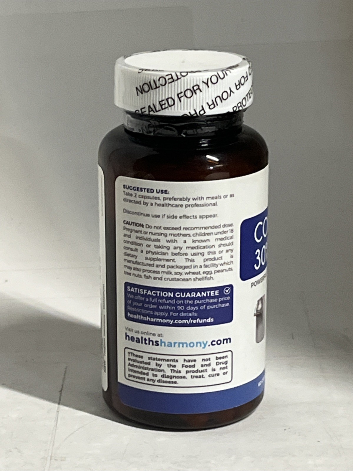 Health’s Harmony Colostrum 1,000mg 30% IgG Immunoglobulins Immune Support 60ct