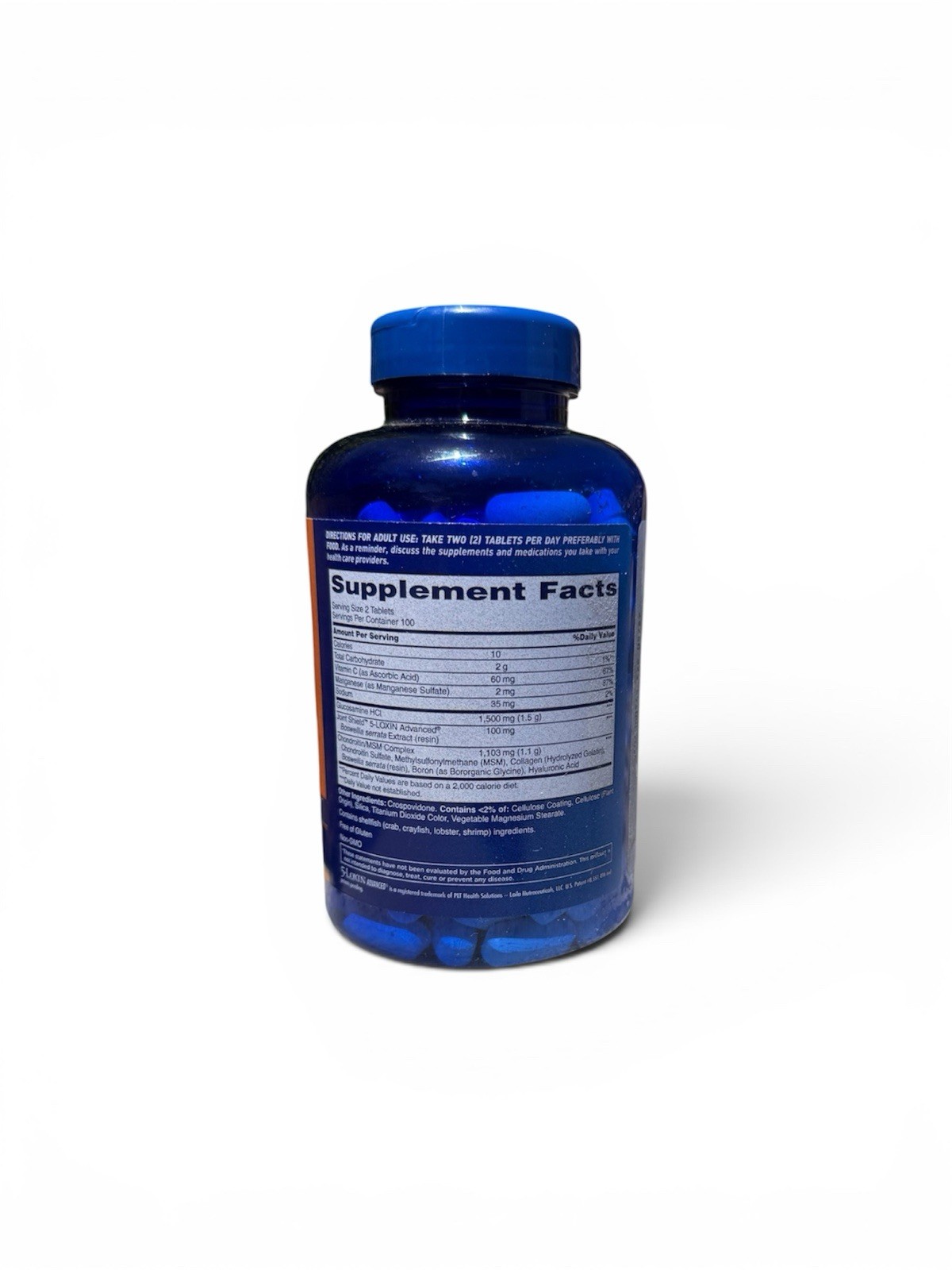 Osteo Bi-Flex Triple Strength Joint Shield 1500mg 200 Tablets Gluten Free