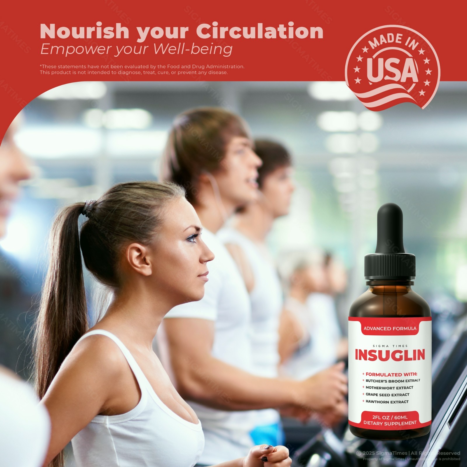 Insuglin Drops – Natural Blood Support & Healthy Circulation (30 servs.)