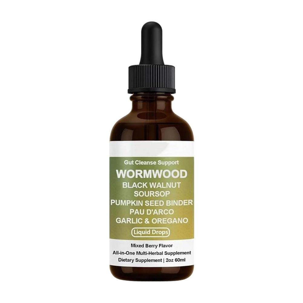 Premium ut Cleanse Liquid Drops – Black Walnut Soursop Pumpkin Seed Bind USN. P