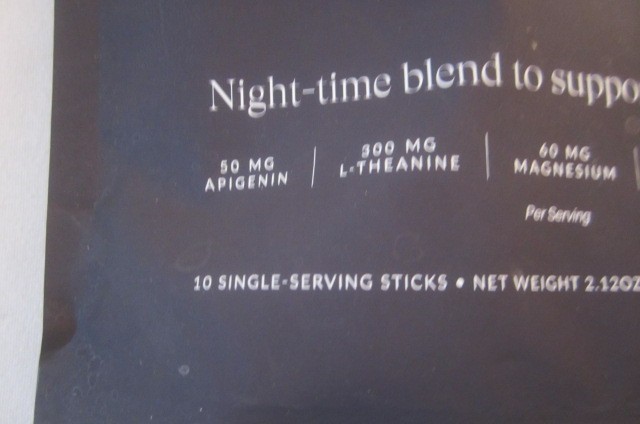 New in the Package beam DREAM 10 Servings Night-time blend for better sleep – Ci