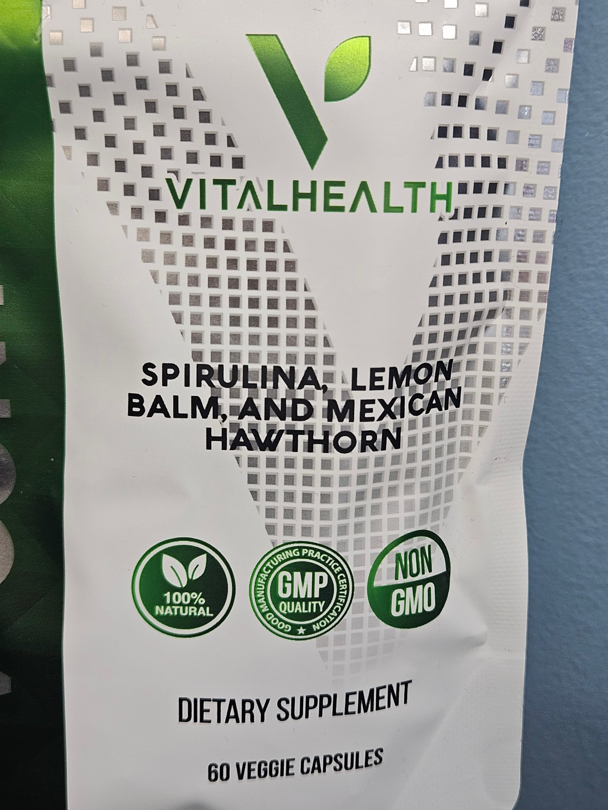 VitalHealth V-Control 60 Veggie Capsules – New & Sealed! Exp 6/2027