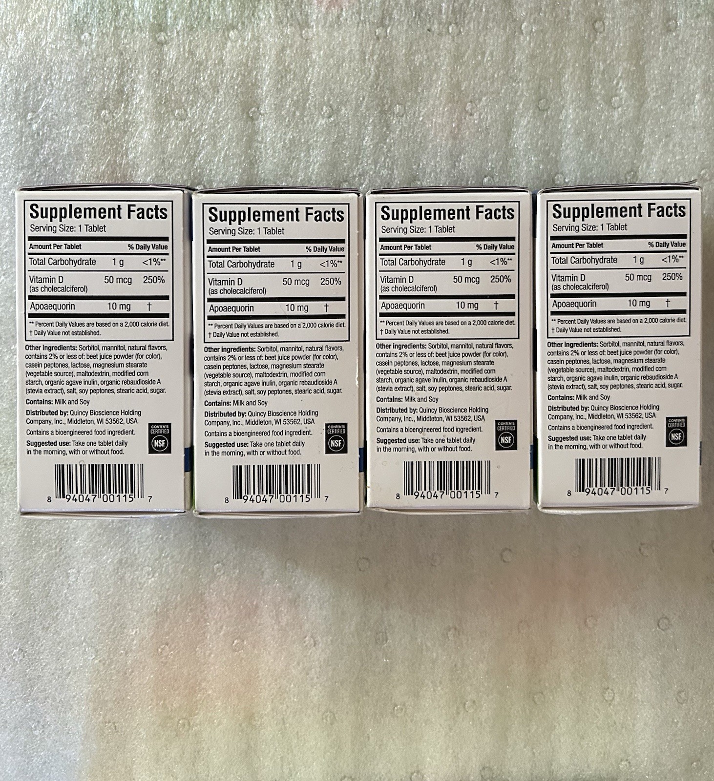 Prevagen Regular Strength 10mg Mixed Berry Chewables – 4-Pack 120-Day Supply