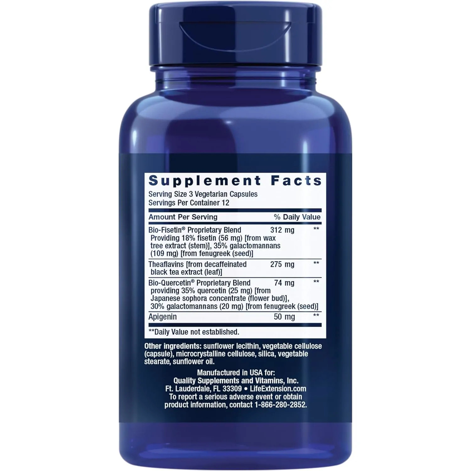 Life Extension Senolytic Activator, 24 Vegetarian Capsules