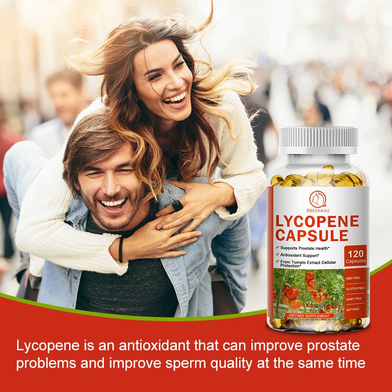 Lycopene 20mg Softgels – Prostate, Heart & Immune Support, Antioxidant, 120ct