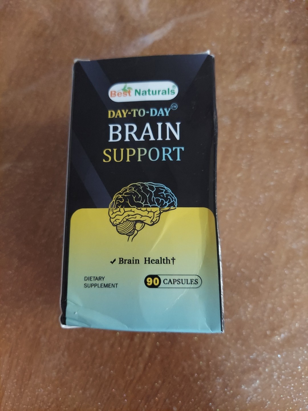 Best Naturals Brain Support Vitamin B6 Folate B12 Ginkgo DMAE Capsules 90ct