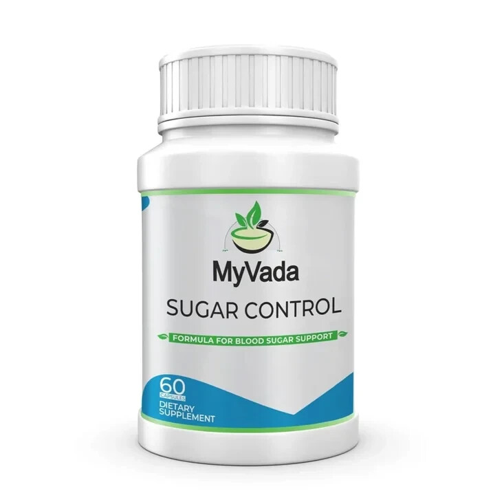 MyVada Sugar Control – Ayurvedic Herbal Organic Blood Sugar Support Supplement