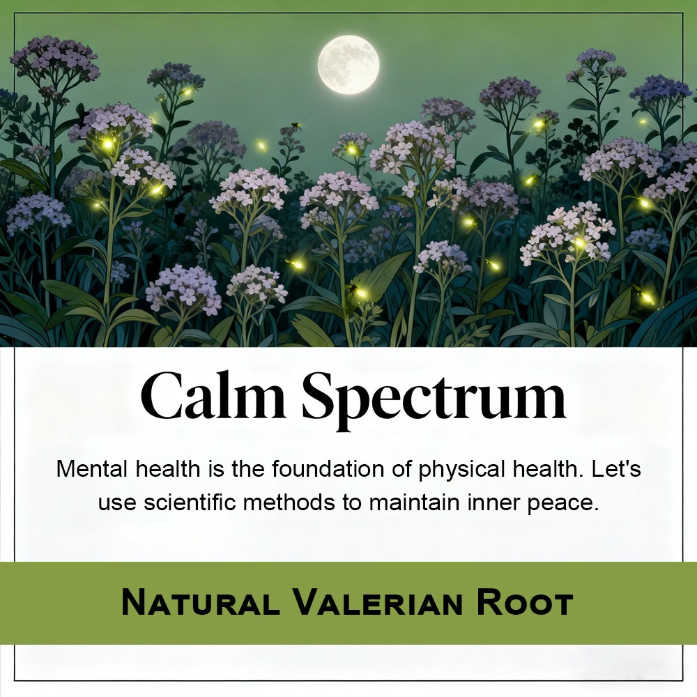 Organic Valeria Root Capsules – Natural Mood Aid & Calm Support 30/60/120 Caps
