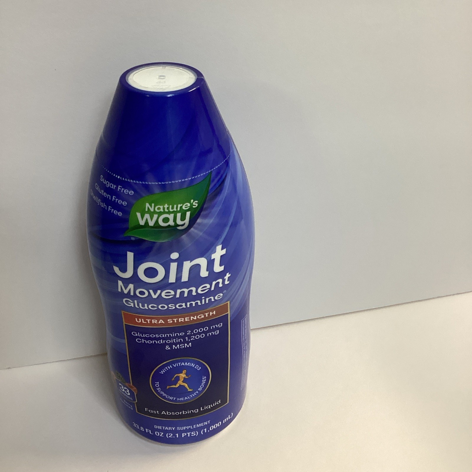 Nature’s Way Joint Movement Glucosamine Extra Strength 33.8oz Liquid EXP-05/27