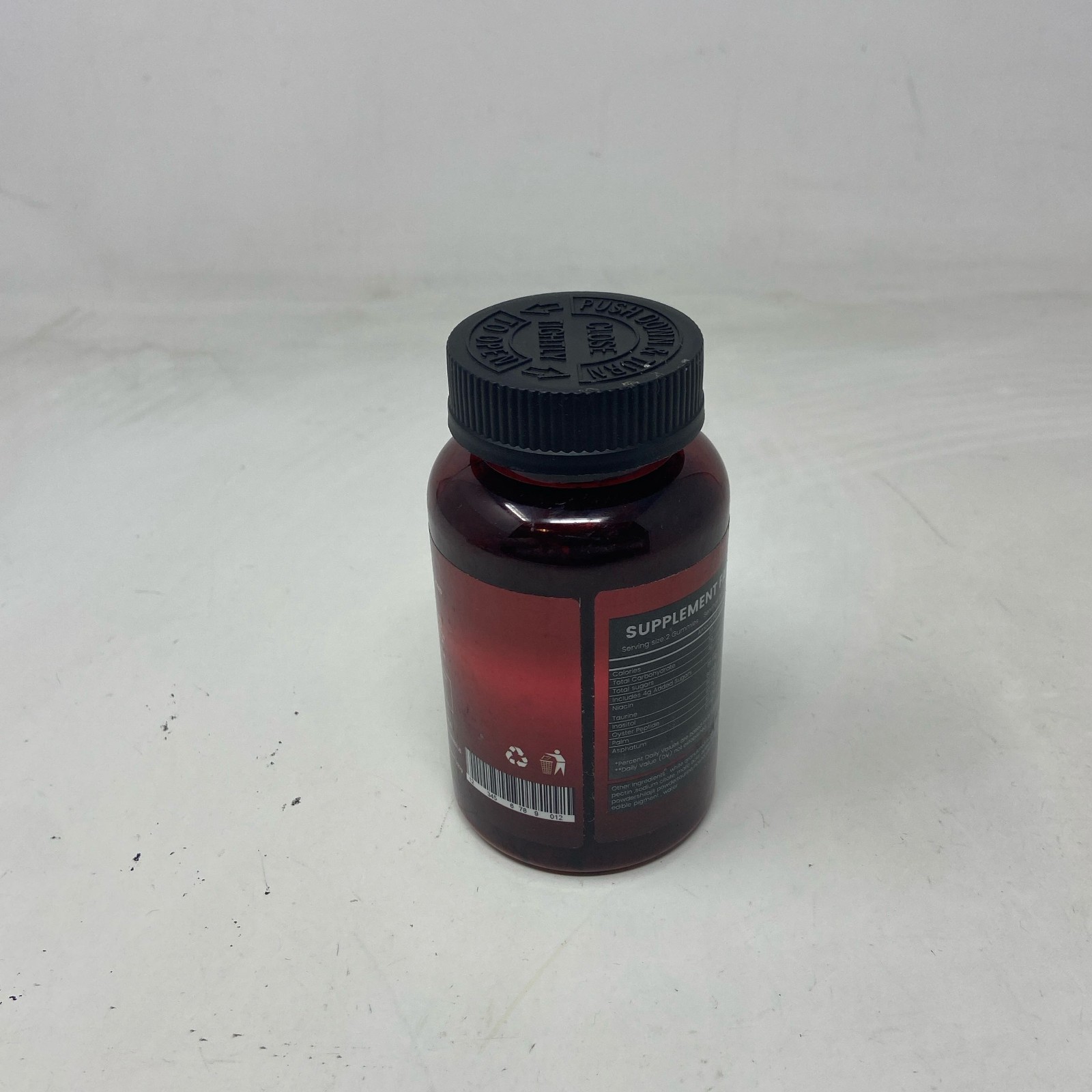 HolyTime Power Gummies, Red Bottle, 60 Count Shilajit & Saw Palmetto