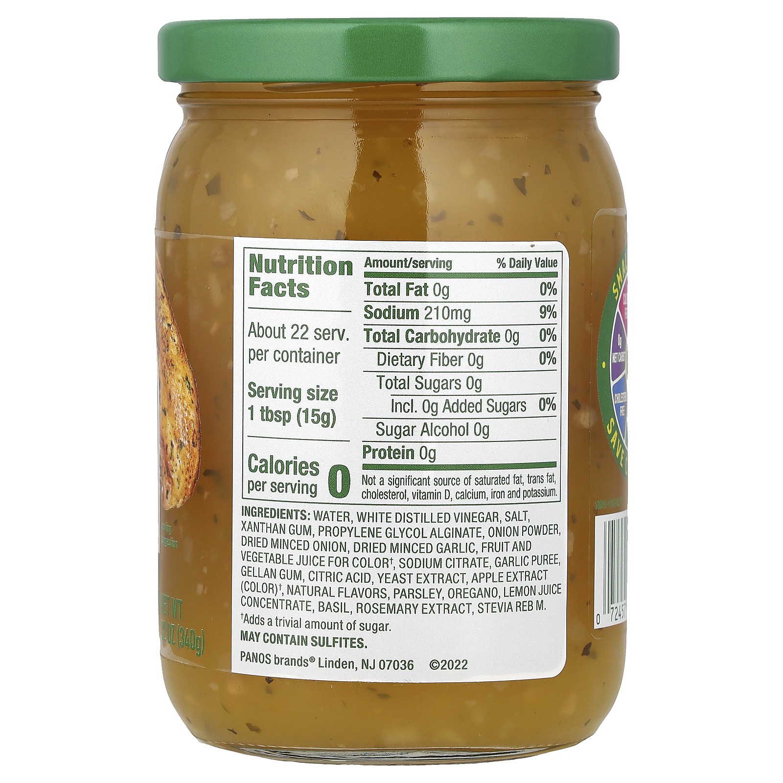 Garlic Herb Sauce & Marinade, 12 oz (340 g)