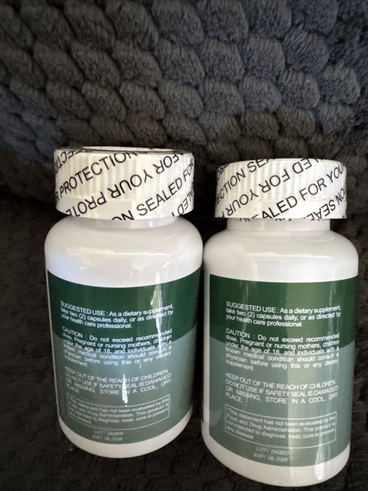 2x Gut Bloating Gas Relief Supplement Exp 8/2026, 120 Count Total