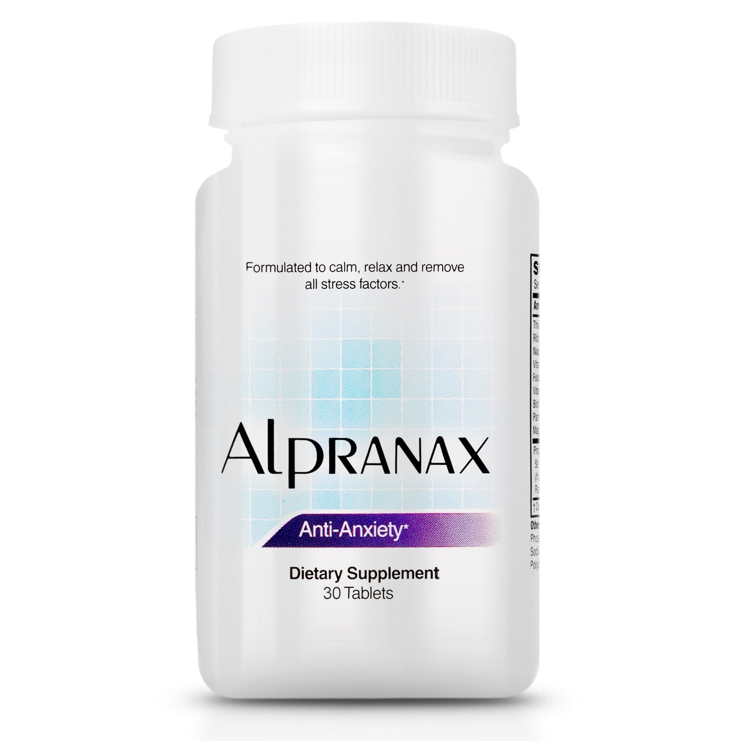 Alpranax – Herbal Stress Management Relief, Tablets 30ct for Anti-Anxiety