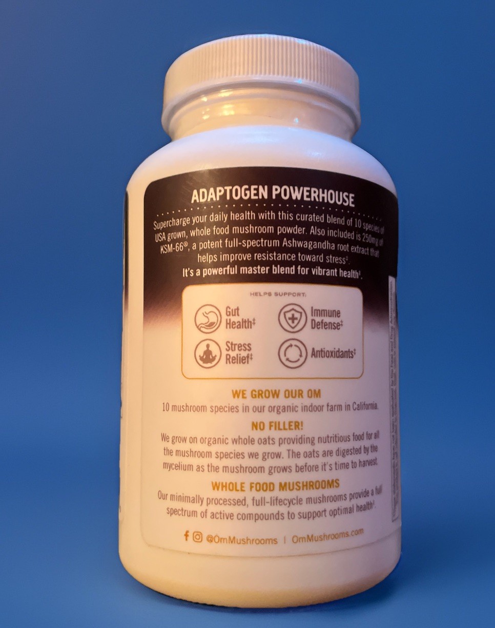 Om Mushroom Master Blend 675 Mg 84 Veg Caps Om Mushrooms BB 08/27 Free Shipping