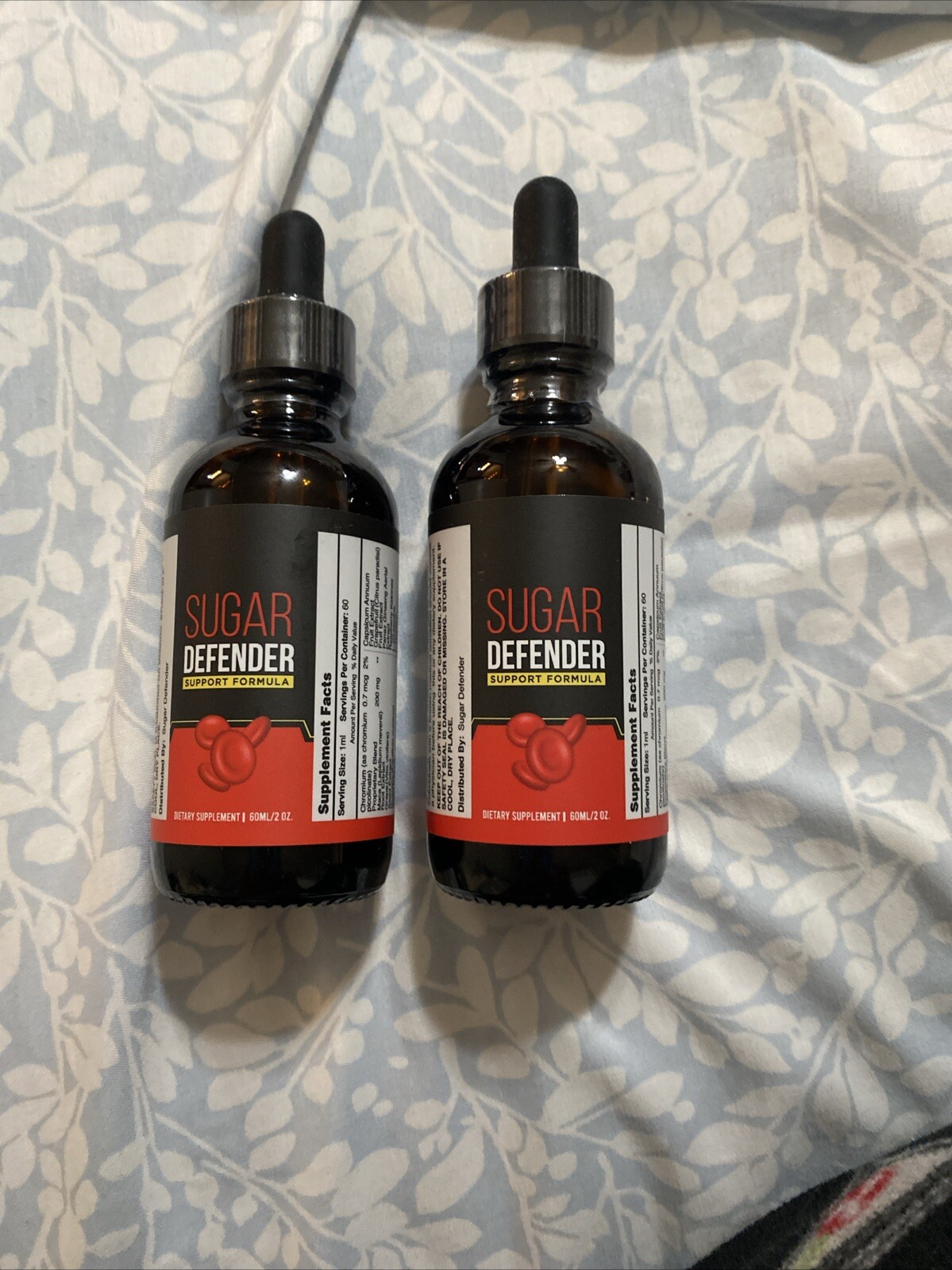 Sugar Defender Blood Sugar Support Supplement Official Formula 2 pack NEW
