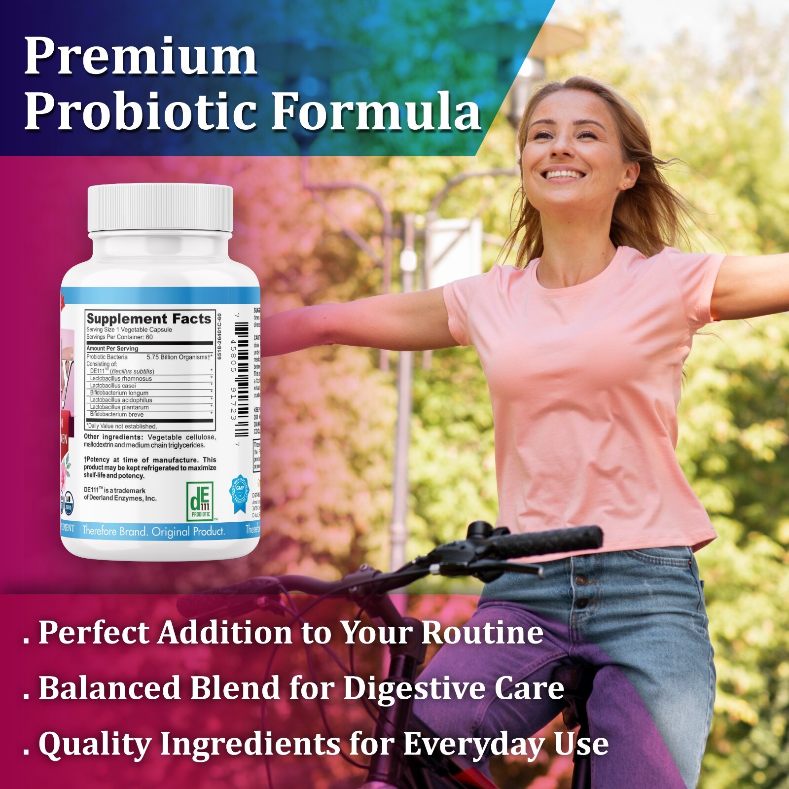 Vaginal Flora & Feminine Health Probiotics for Women, Yeast Balance-60 Pills