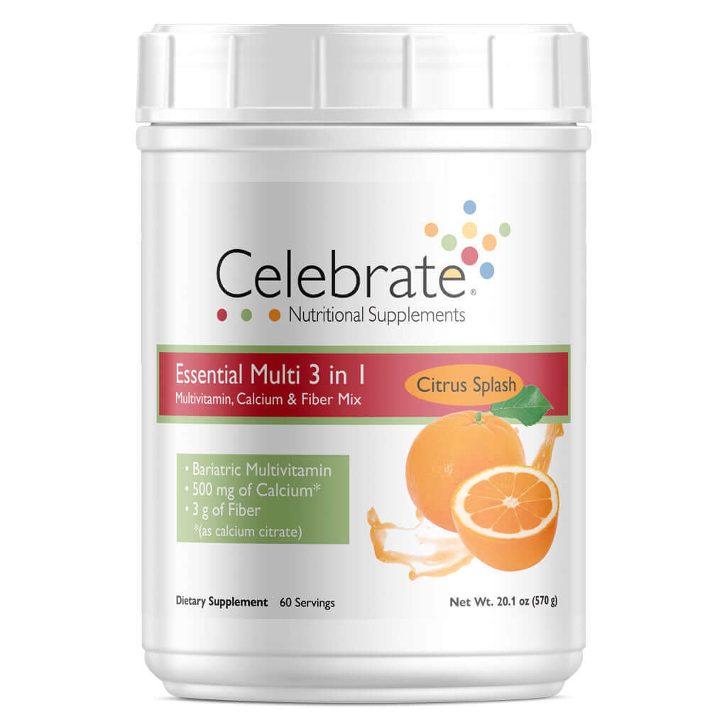 Essential Multi 3 in 1 – Multivitamin with Calcium Drink Mix, 60 Servings