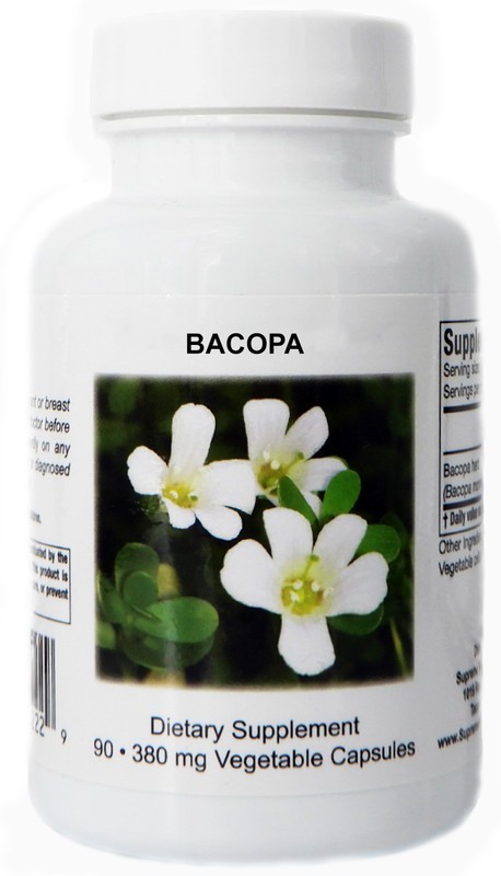 Supreme Nutrition Bacopa Supreme Memory & Focus – 90 Caps Exp 2028