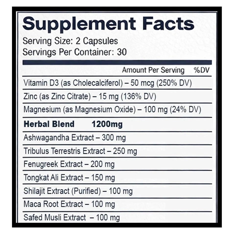 Insta Surge XL Performance, InstaSurgeXL Advanced Formula 30 Capsule X Pack of 5