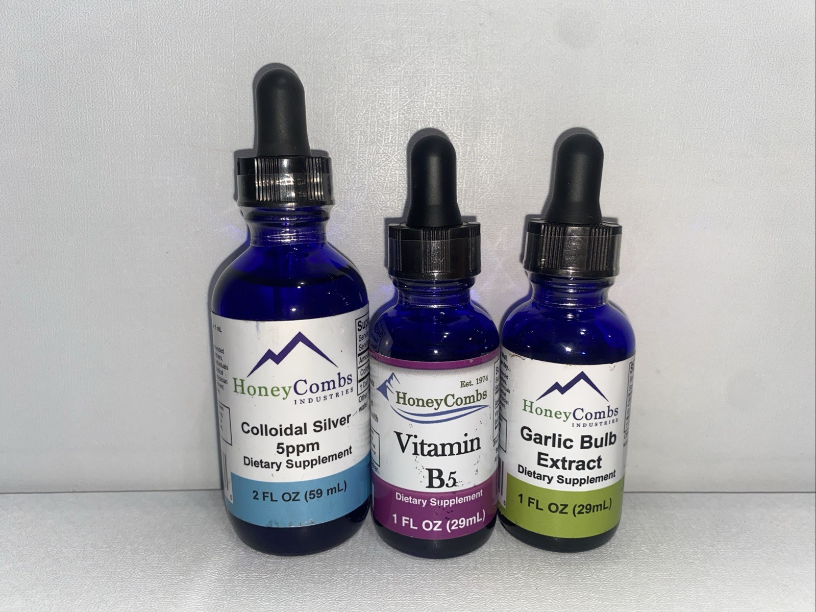 Lot Of 3- Honey Combs Dietary Supplements