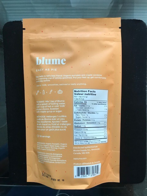 blume Pumpkin Spice Blend Vegan (30 servings) (125 g)