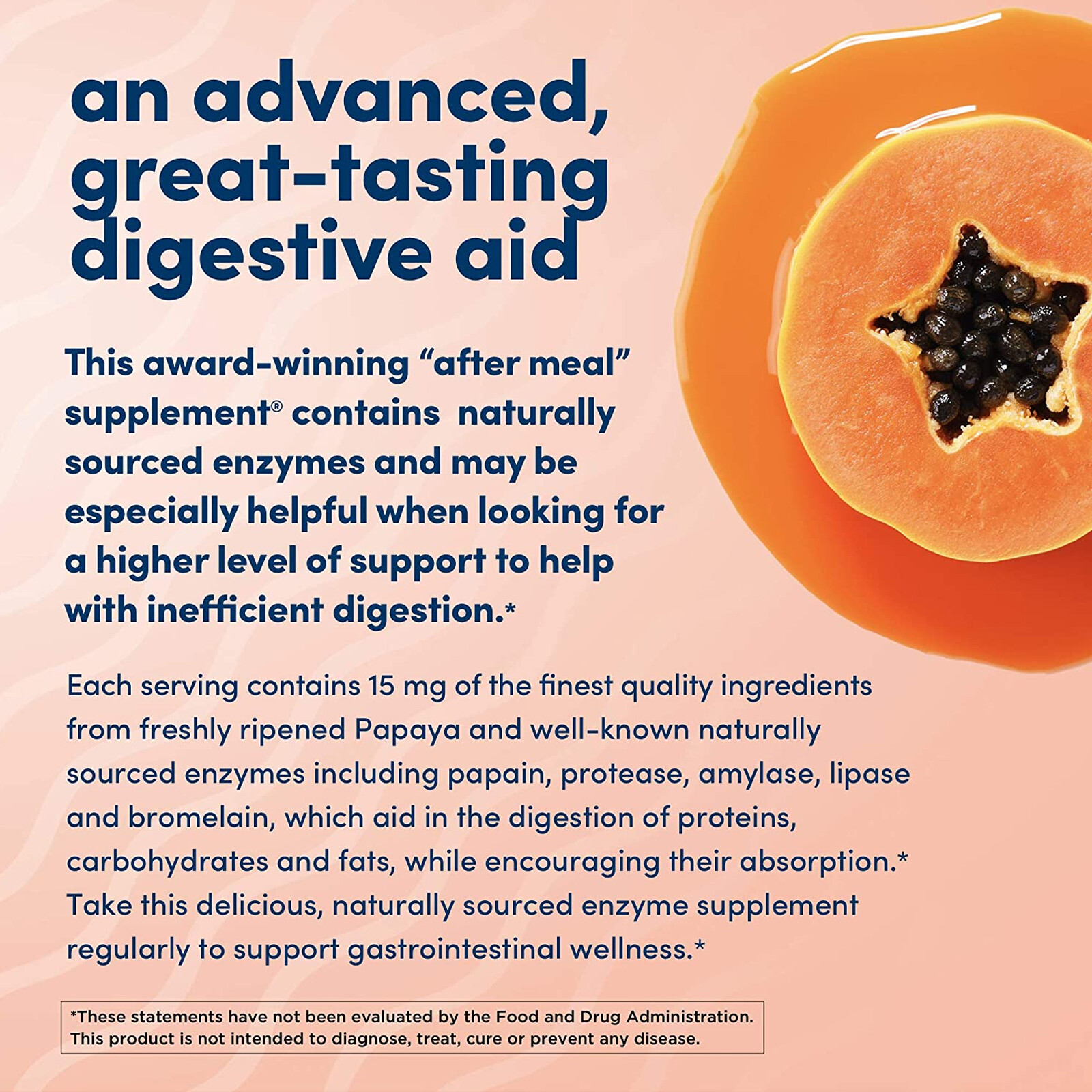 American Health Super Papaya Enzyme Plus 360 Chew Tablets