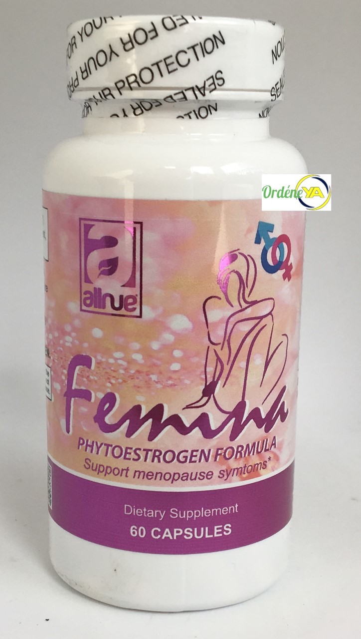 Femina Phytoestrogen Formula 180Cap Control Menopause Woman Menopausia Feminelle