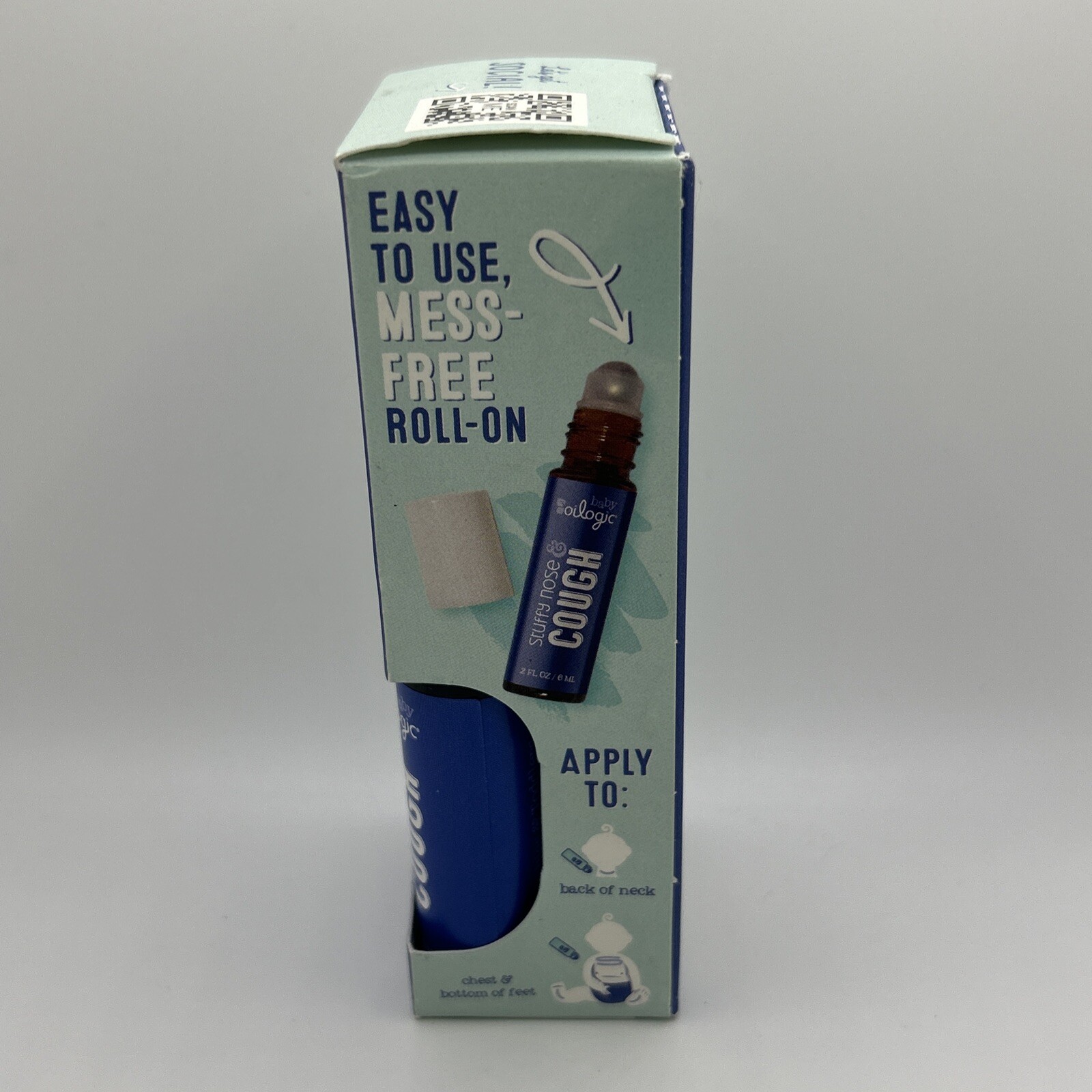 Oilogic Stuffy Nose & Cough Baby Safe Essential Oil Vapor Bath, 3 fl oz