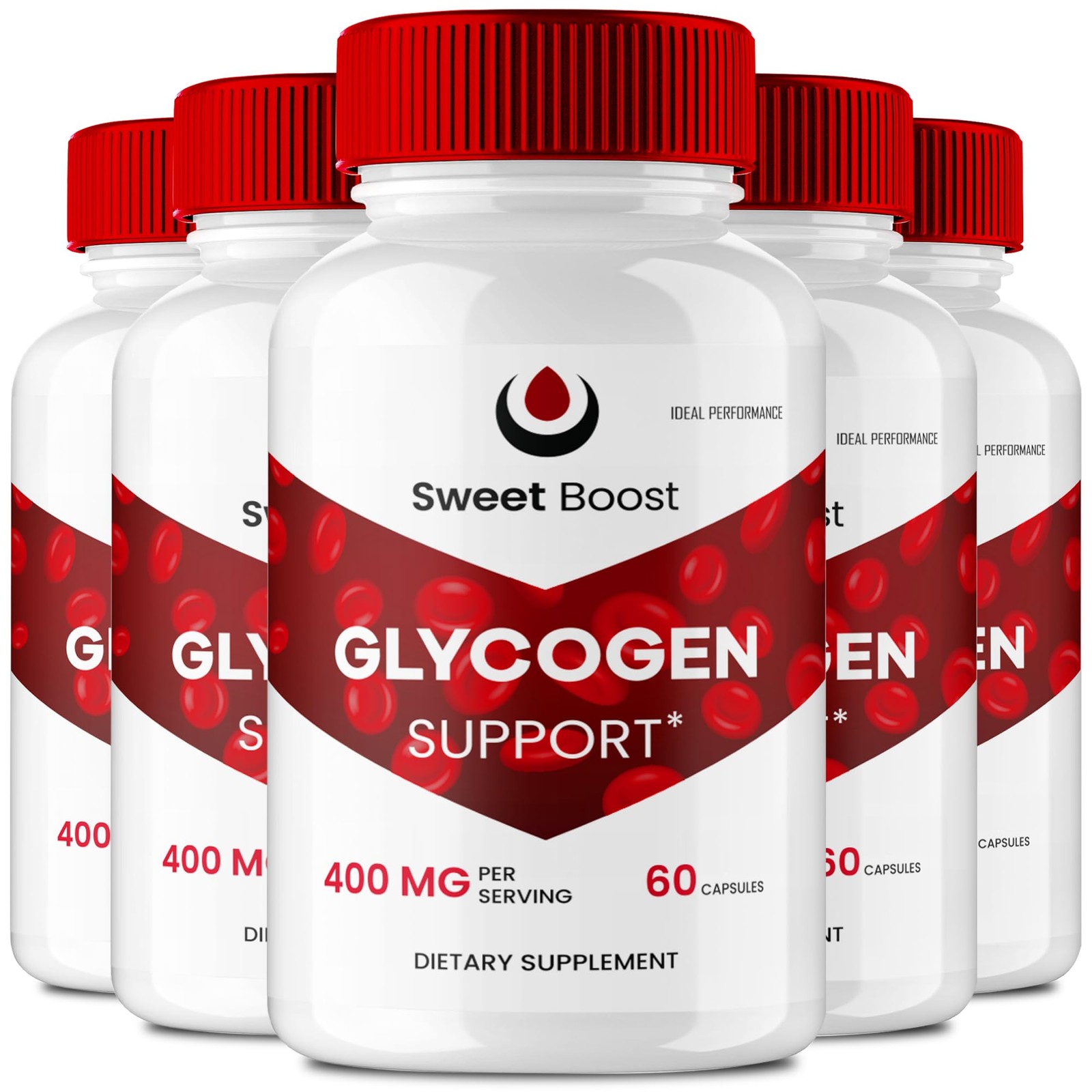 Sweet Boost General Wellness Supplement – 300 Capsules (5 Pack)