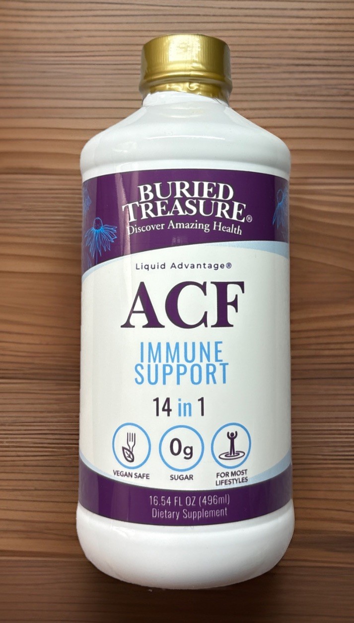 Buried Treasure ACF Rapid Immune Recovery 16 fl oz Sealed Exp: 09/2027