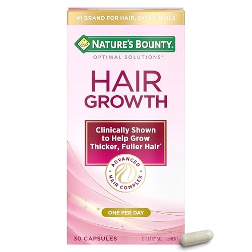 Nature’s Bounty Hair Growth Supplement with Biotin, Silicon & Arginine, 30
