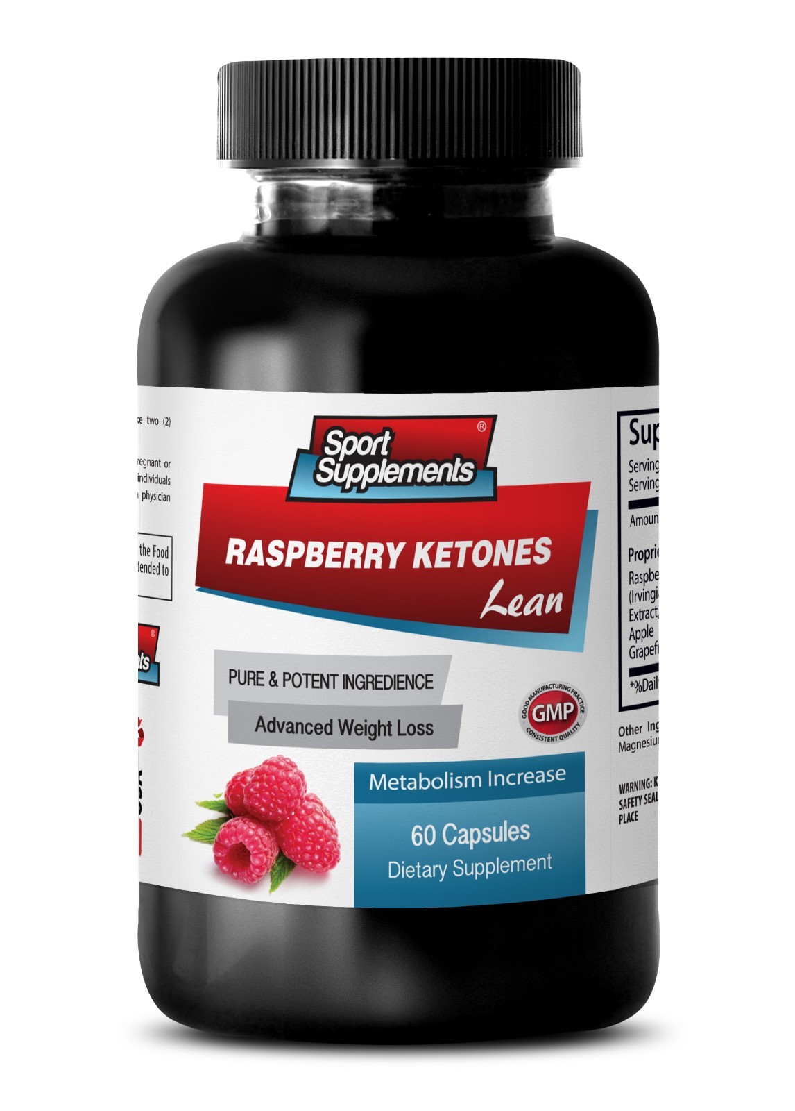 African Mango Cleanse – Raspberry Ketones Lean 1200mg – Weight Loss Pills 1B