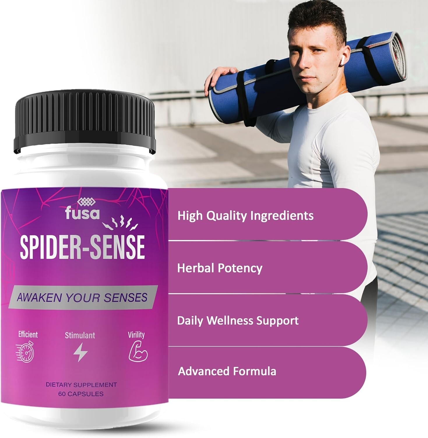 Spider Sense Pills Spider-Sense Max Supplement, SpiderSense Maximum Strength