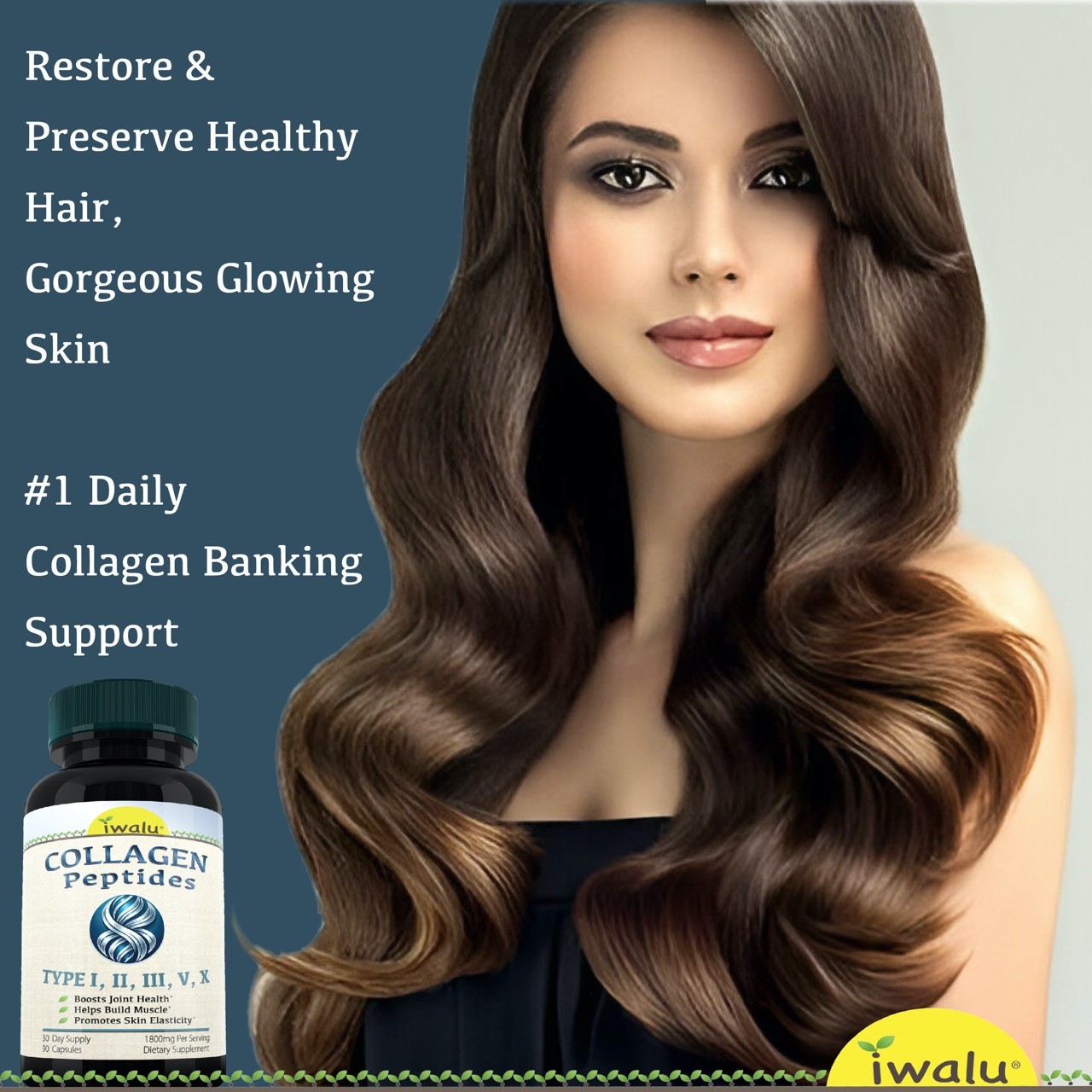 Best Collagen Type 2 Supplements For Joints IWALU *FREE SHIPPING Same Day