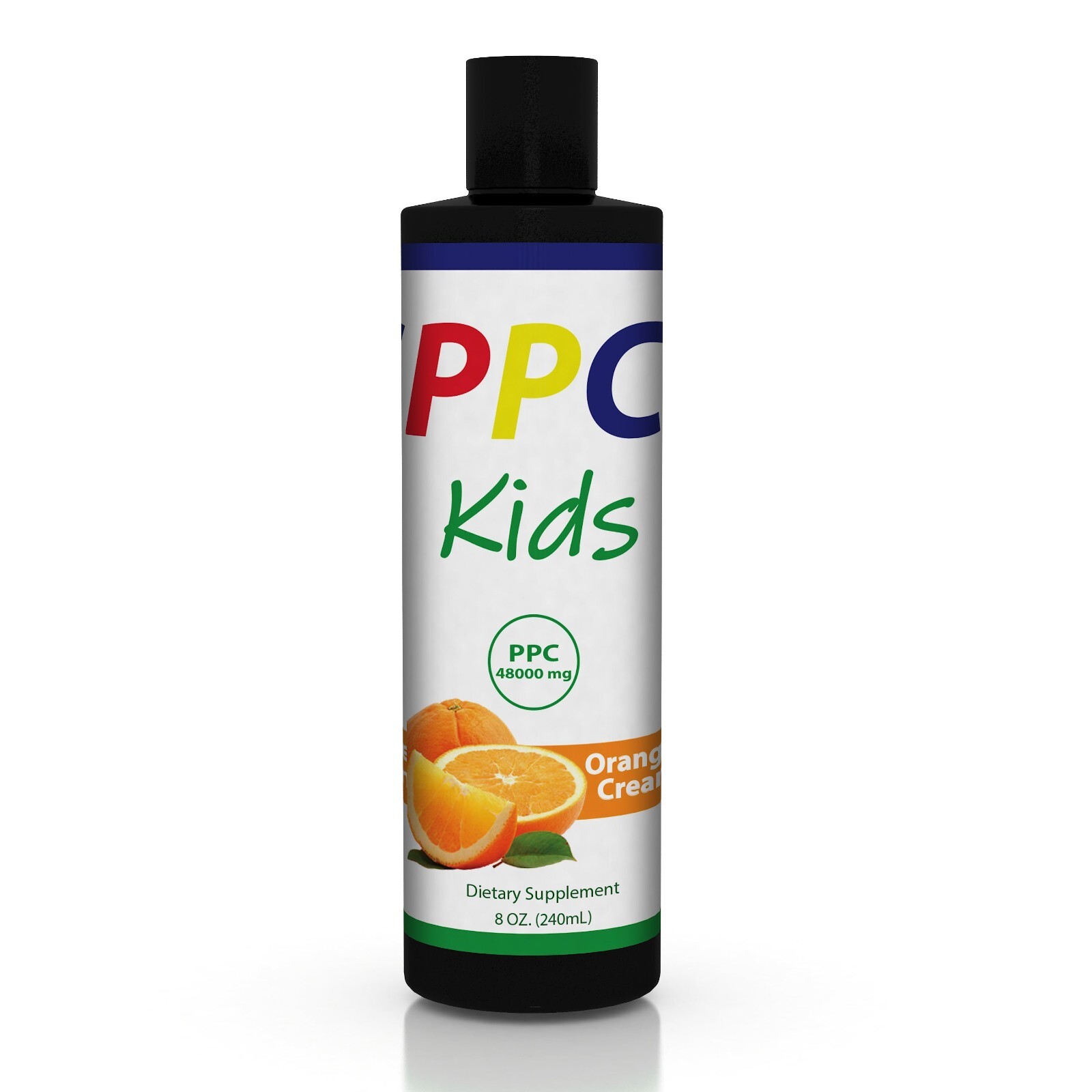 Phoschol Liquid Concentrate PPC Kids – by Nutrasal – 8 oz – Orange Cream