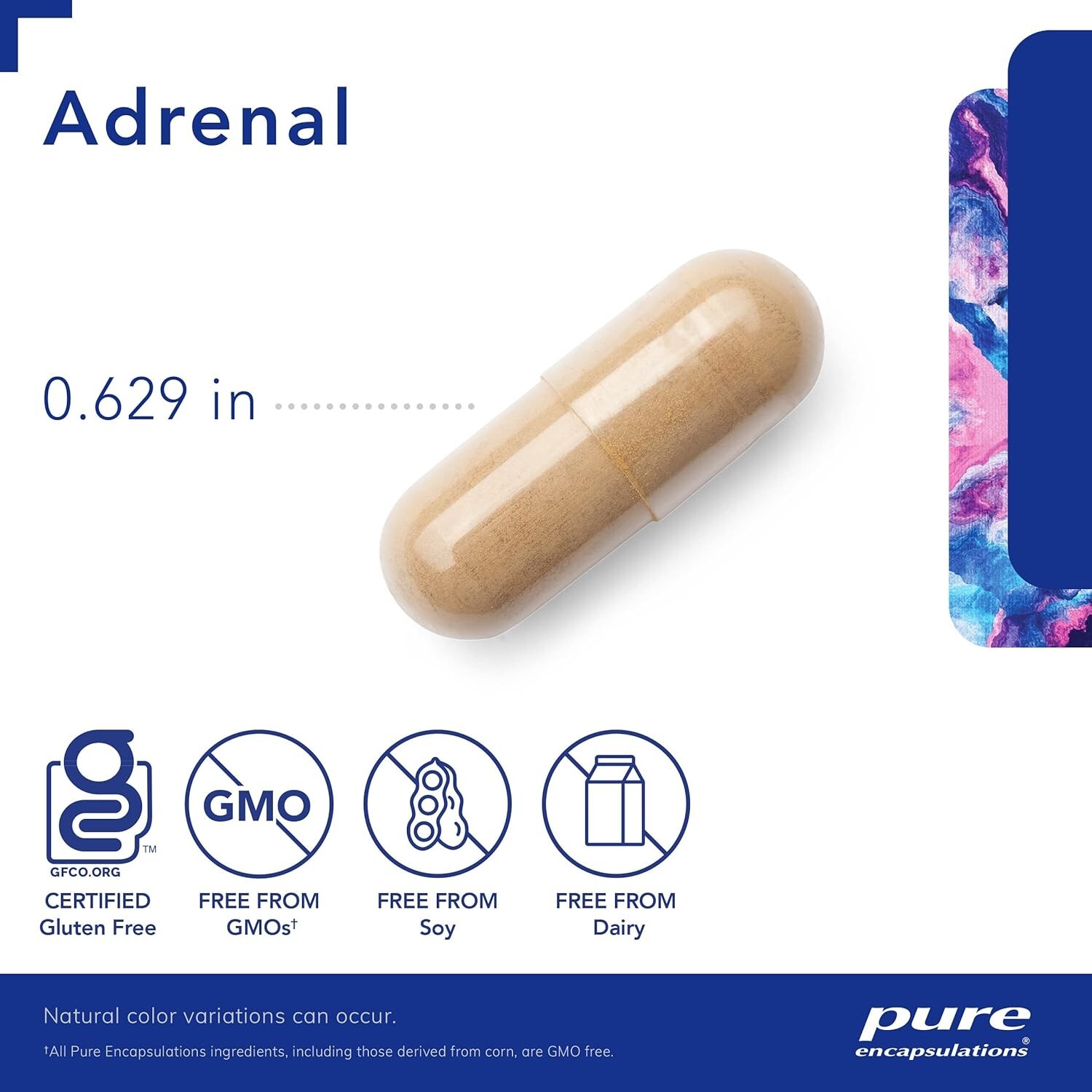 Pure Encapsulations Adrenal | Supplement to Support Healthy Cortisol Levels 60ct