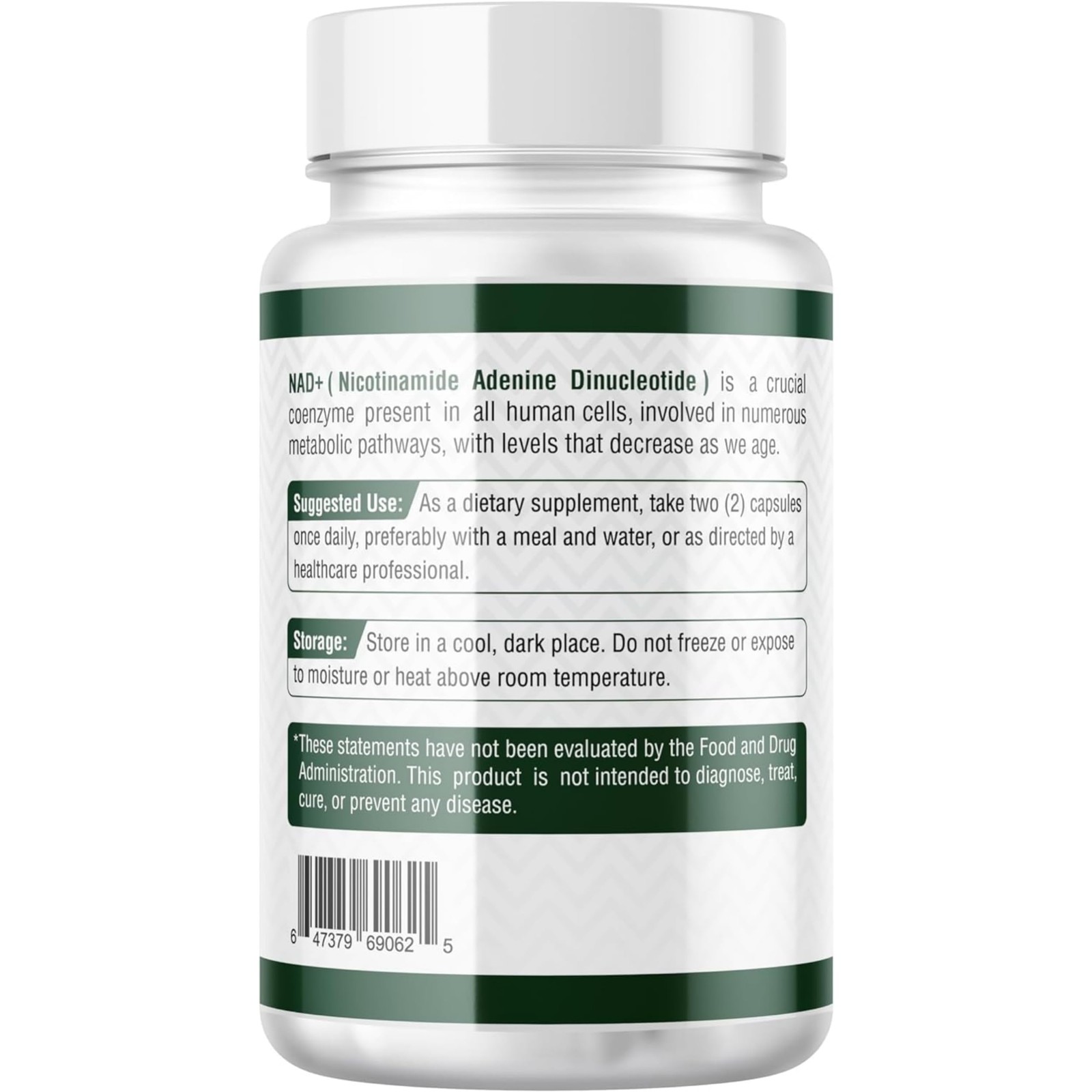 Probase Nutrition NAD Supplement 500mg High Potency 30 Day Supply NAD Maximizer
