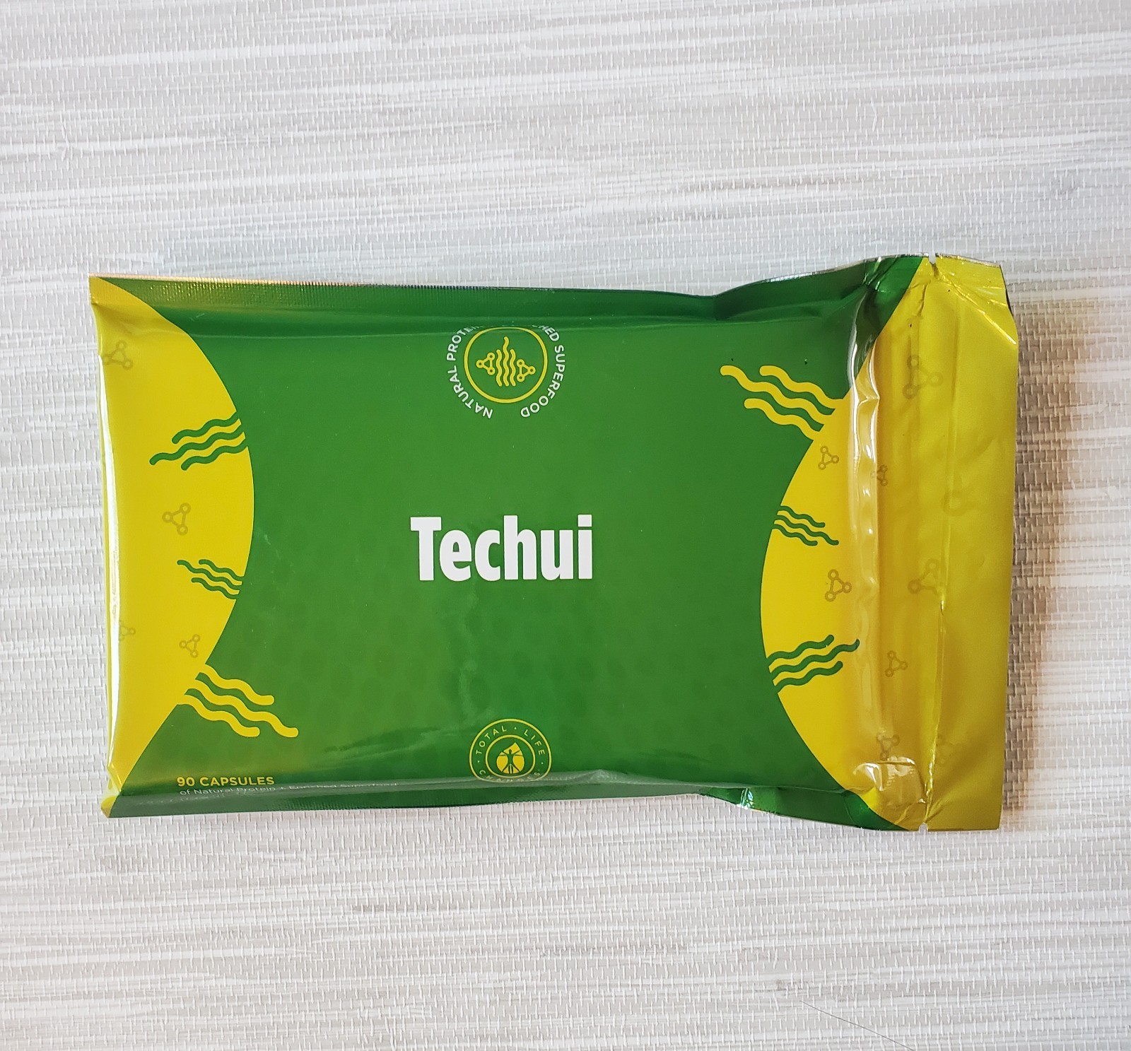 TLC Techui Superfood 90 Capsules 100% Spirulina Protein Supplement Immune Weight