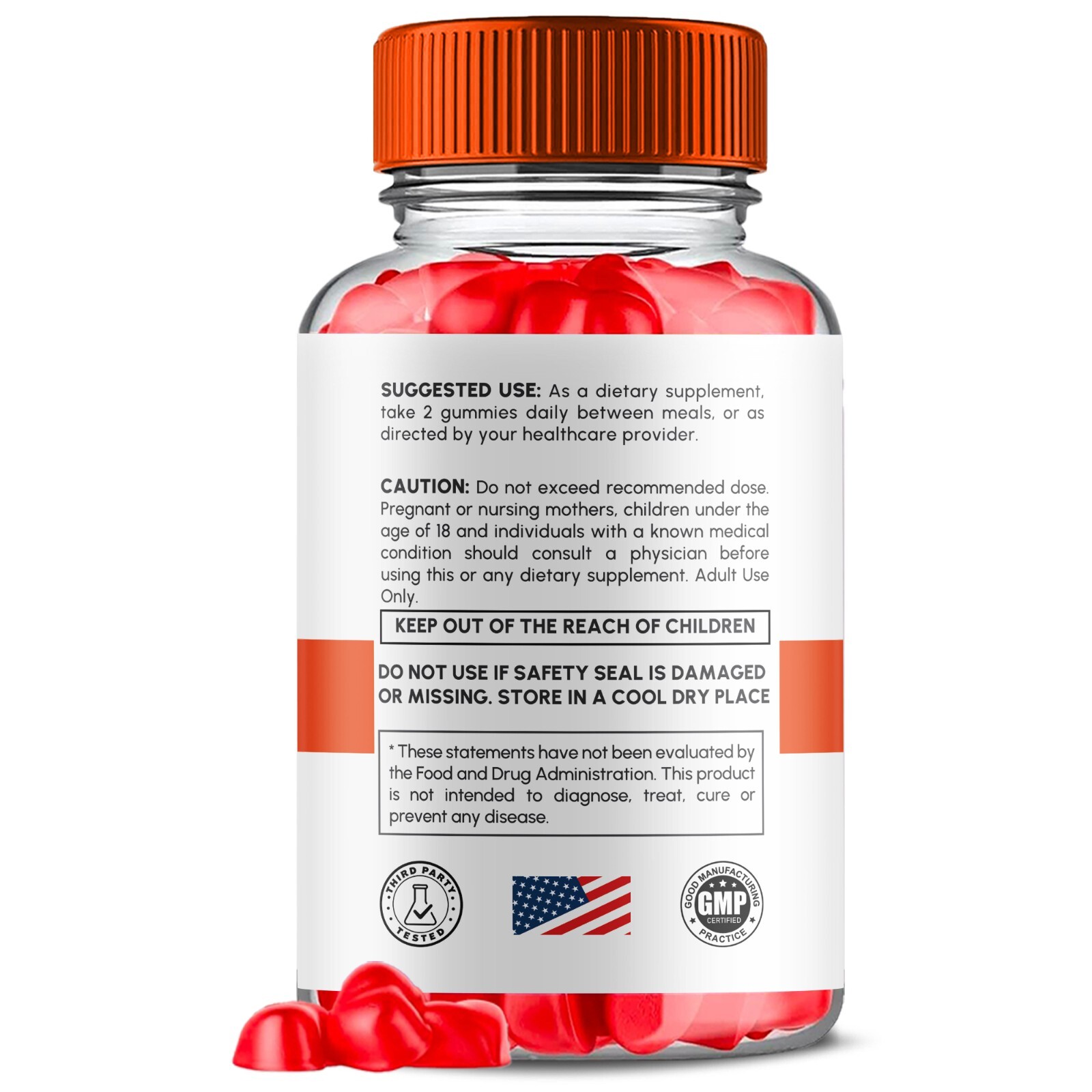 (2 Pack) Vigor X Gummies, Vigor X Max Strength Overall Wellness (120 Gummies)