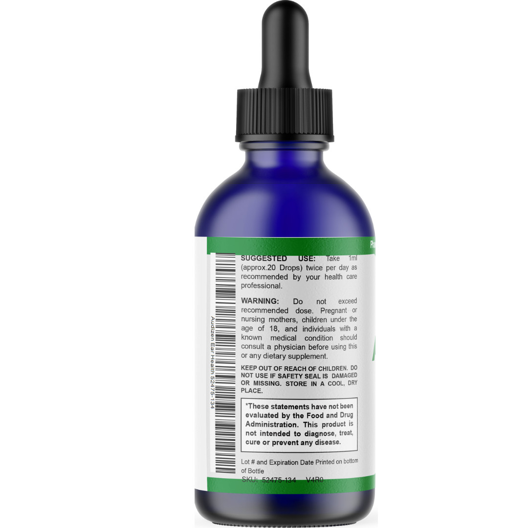 Audizen Ear Health Support Liquid, (2 Bottles) Genuine Ear Health Drops