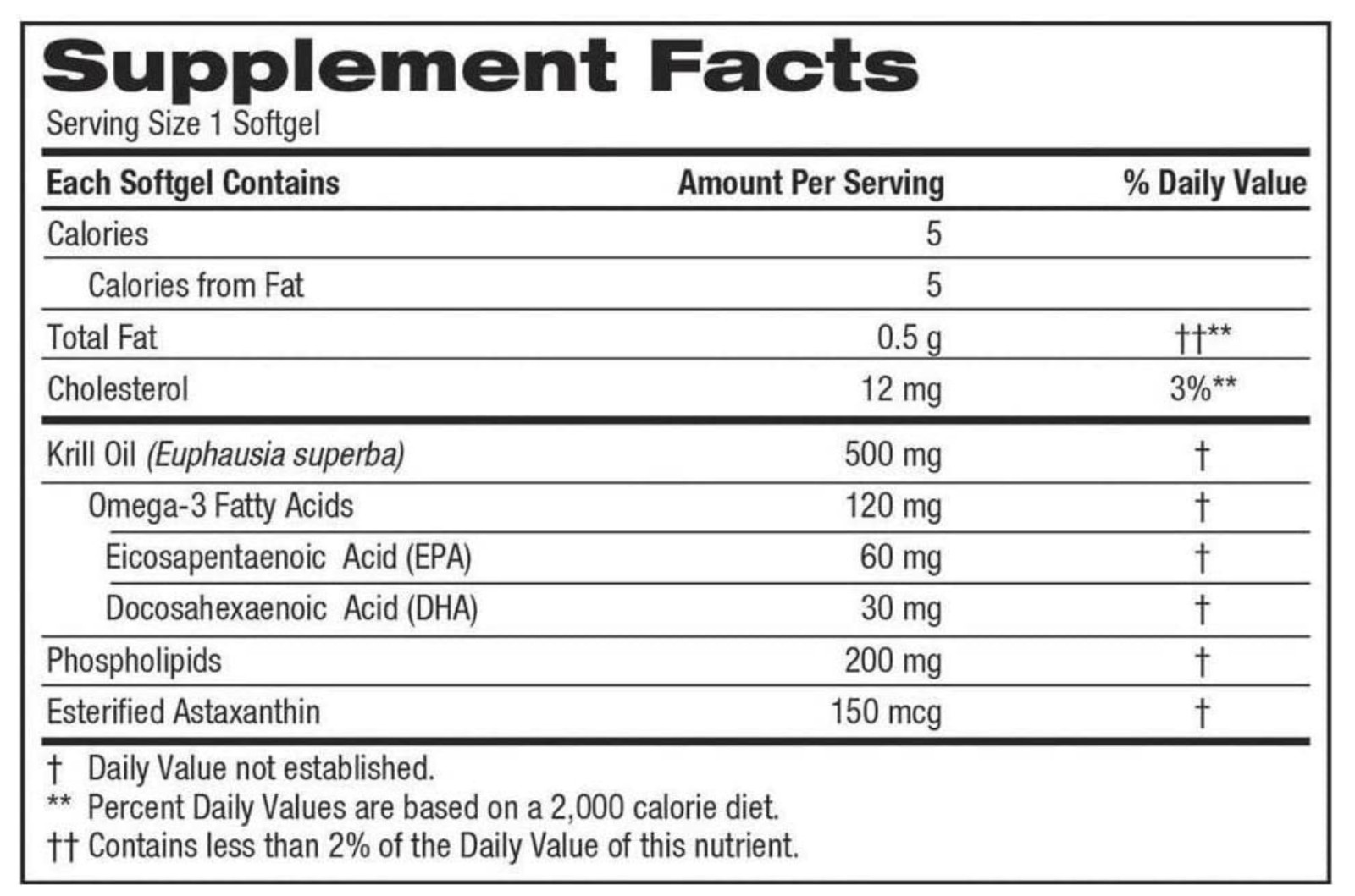 Kirkland Signature Expect Molre Krill Oil 500 mg, 160 Softgels