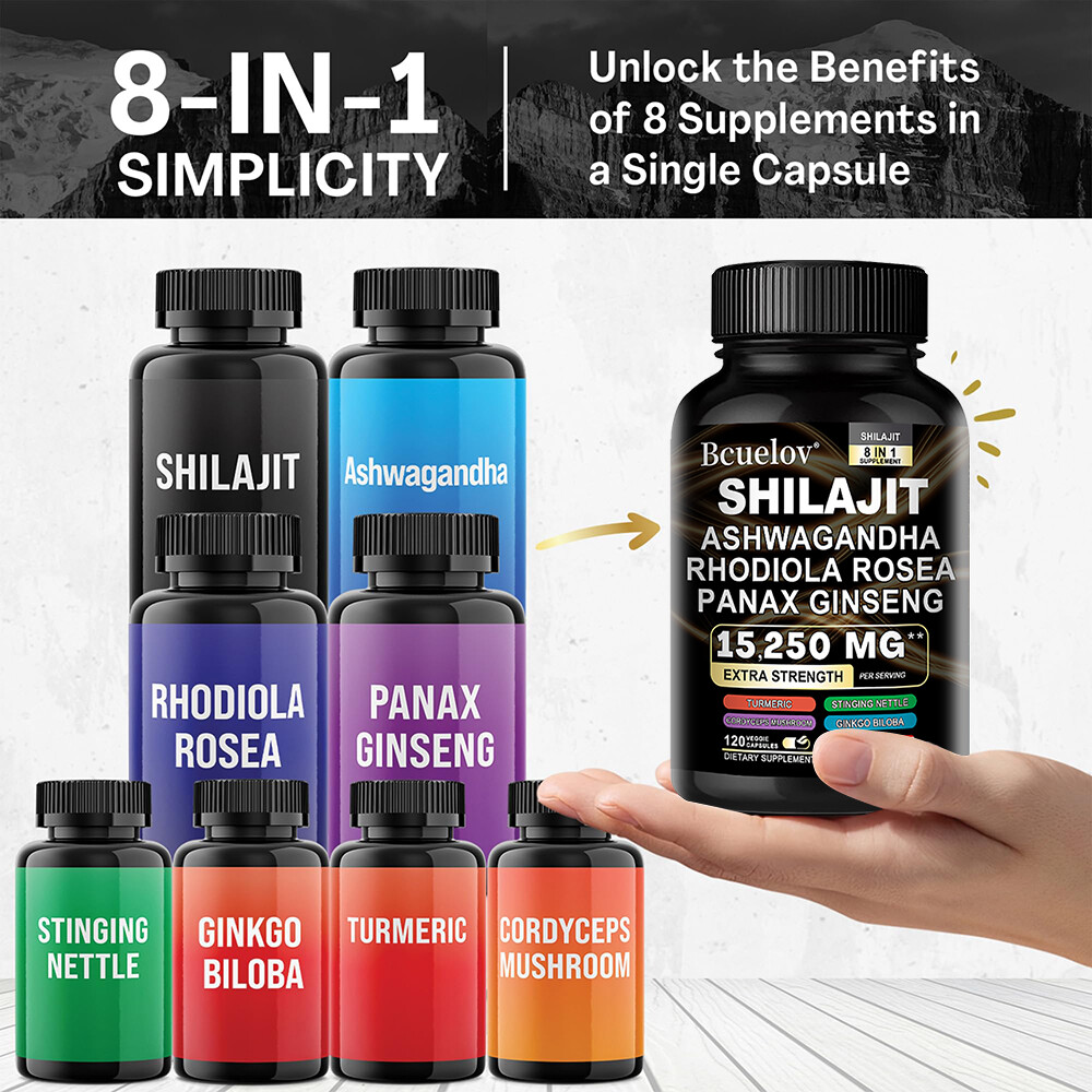 Immune System Health Supplements Boost Energy Support Muscle Health 120 Capsules