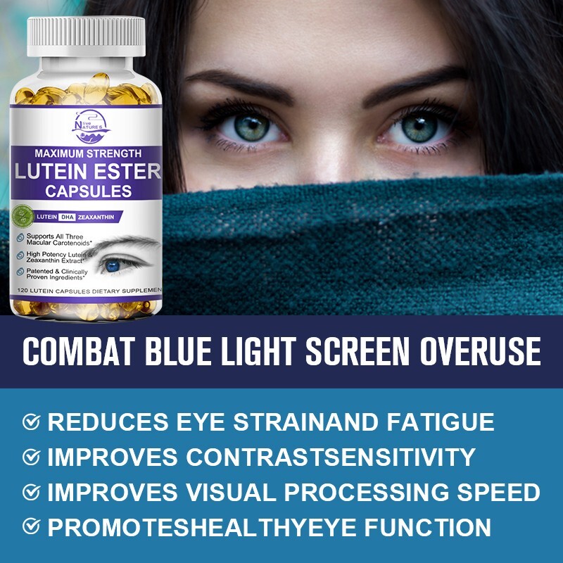 Eye Health Supplement,Lutein and Zeaxanthin,Vision Health,Eye Strain Support