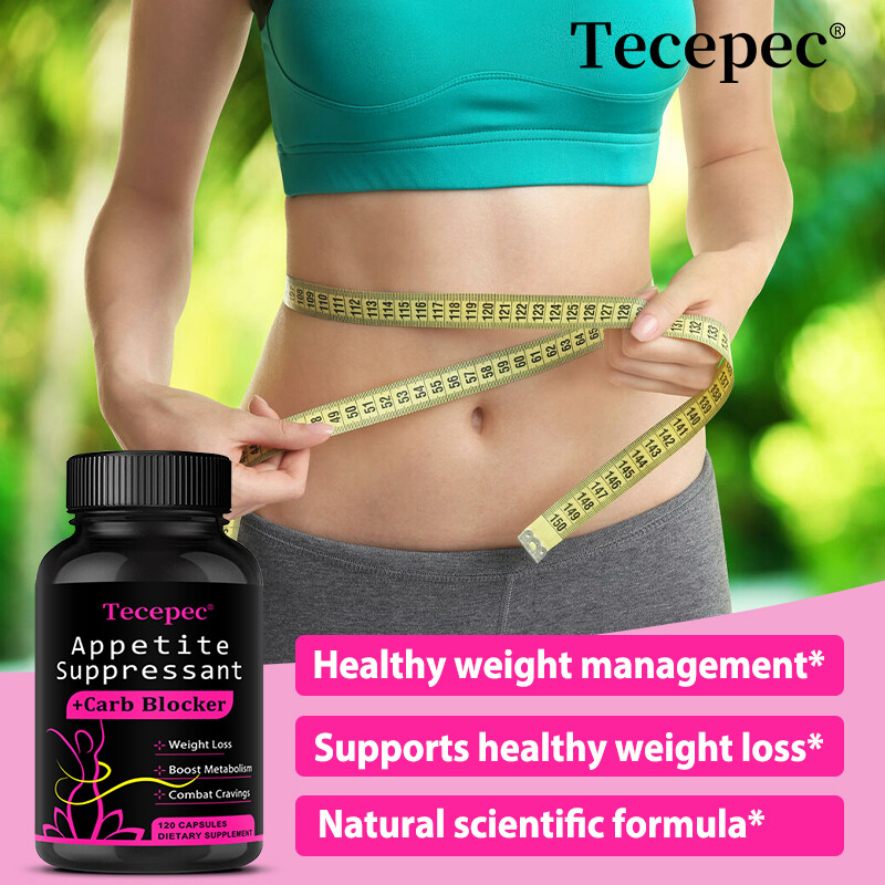 Appetite Suppressant + Carb Blocker Weight Loss Complex Burn Low Keto