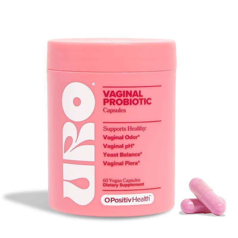60 Count (Pack of 1) – Prebiotic and Probiotic Capsules – URO Women’s Probiotics