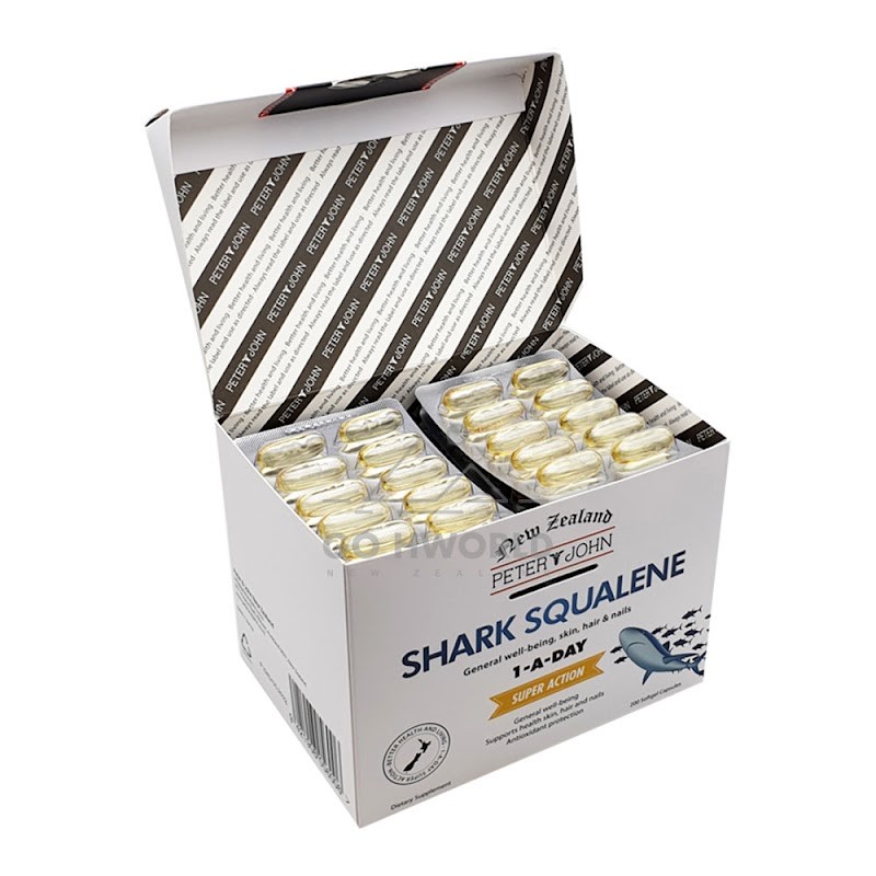 Shark Squalene Softgels (180 Capsules) – 5 Pack