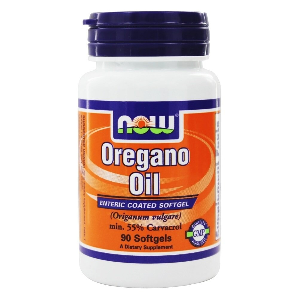NOW Foods Oregano Oil Enteric Coated, 90 Softgels