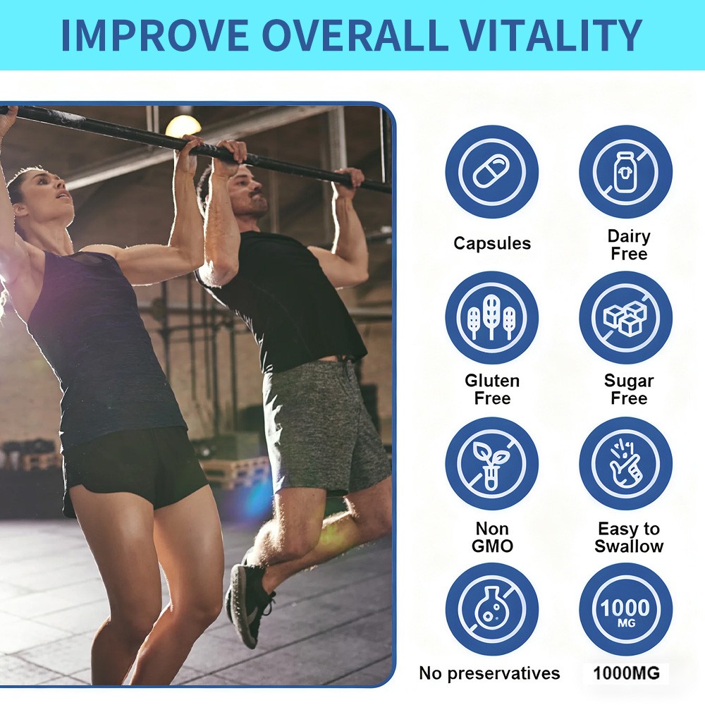 Men’S Energy Bottle Capsule Improve Physical Vitality Energy Levels 30-120 Pills