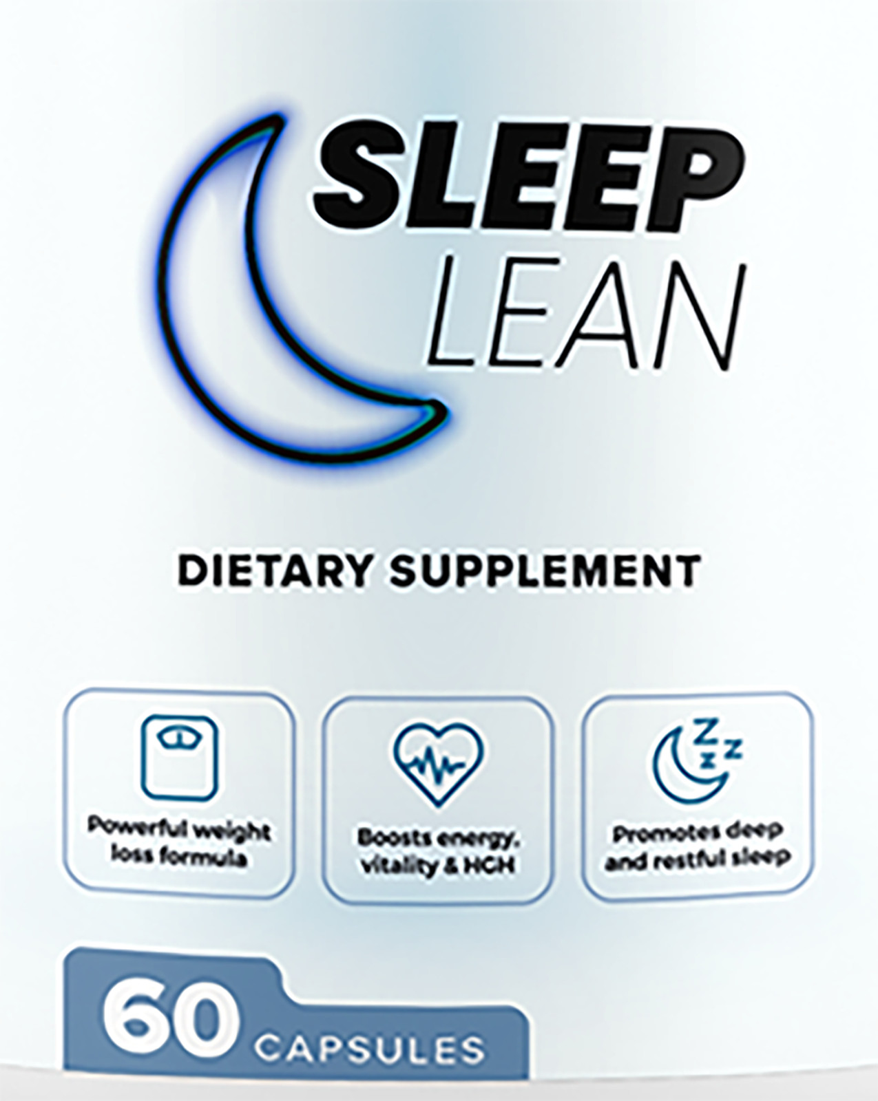 Sleep Lean Dietary Supplement Supports Weight and Vitality 60 Capsules